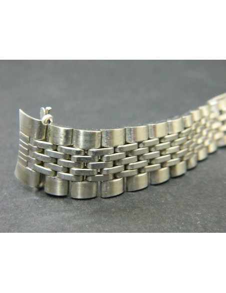 Bracelet acier Grain de riz 16mm
