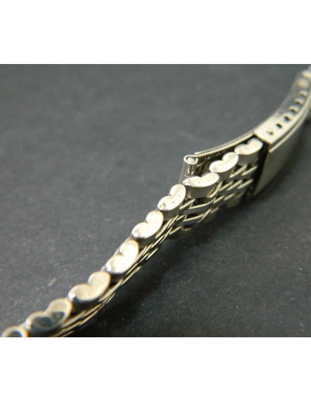 Bracelet acier Grain de riz 16mm
