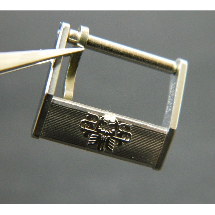 Bucherer boucle vintage acier 15mm