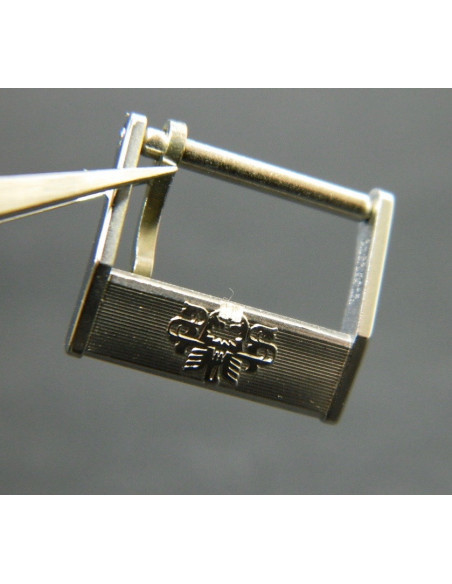 Bucherer boucle vintage acier 15mm