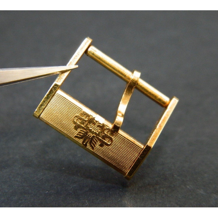 Bucherer boucle vintage dorée 15mm