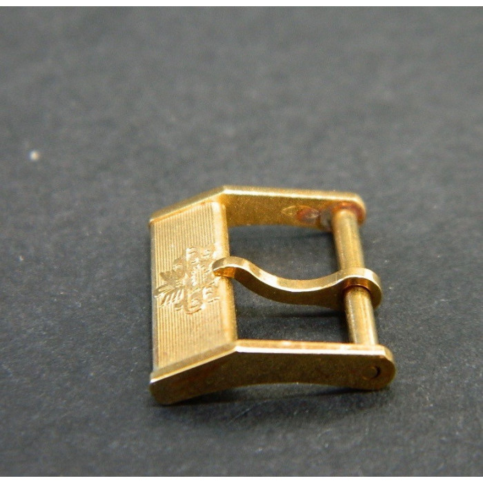 Bucherer boucle vintage dorée 15mm