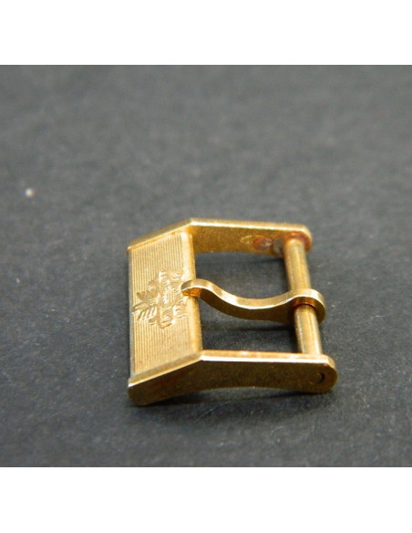 Bucherer boucle vintage dorée 15mm