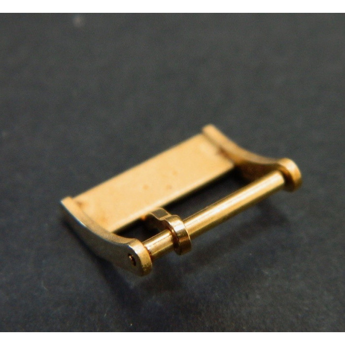 Bucherer boucle vintage dorée 15mm