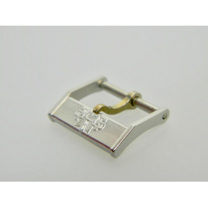 Bucherer boucle vintage acier 14mm