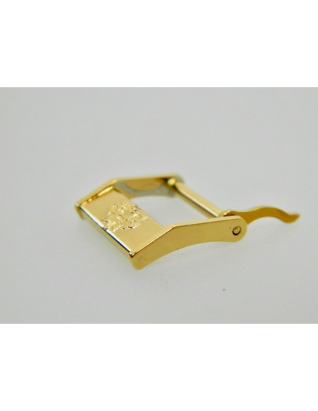 Bucherer boucle vintage dorée 14mm