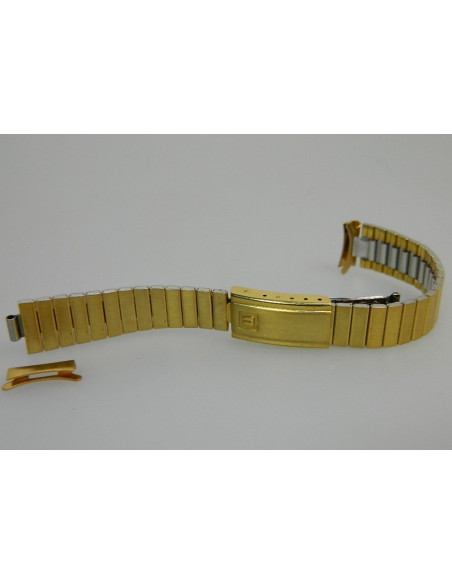 Universal Genève bracelet doré 14mm