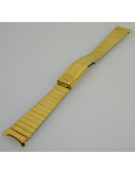 Universal Genève bracelet doré 14mm