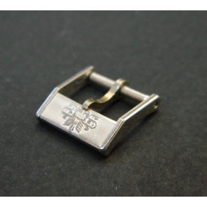 Bucherer boucle vintage acier 12mm