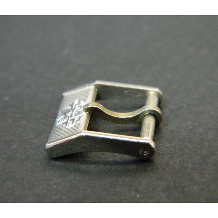 Bucherer boucle vintage acier 12mm