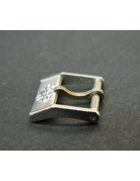 Bucherer boucle vintage acier 12mm