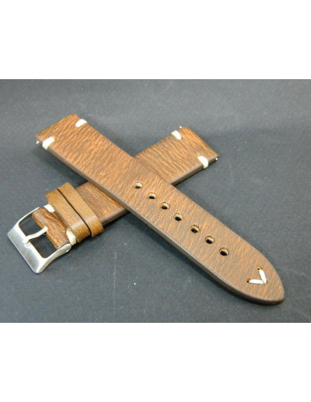 Bracelet cuir vintage 22/20