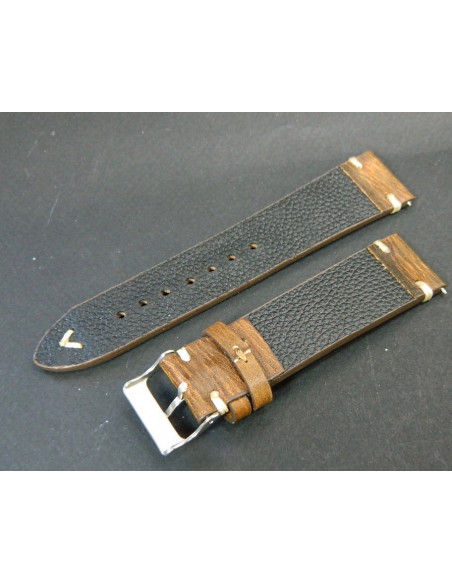 Bracelet cuir vintage 22/20