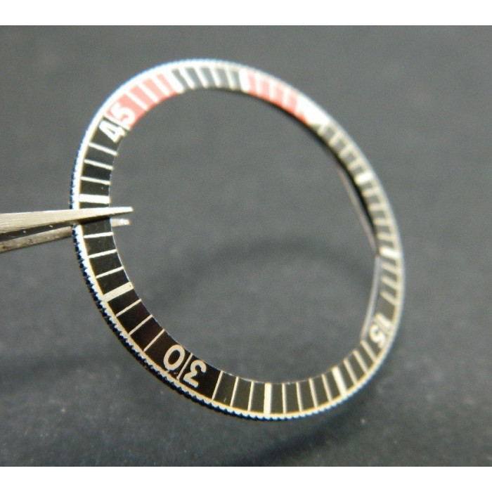 Lunette plongée noir/rouge