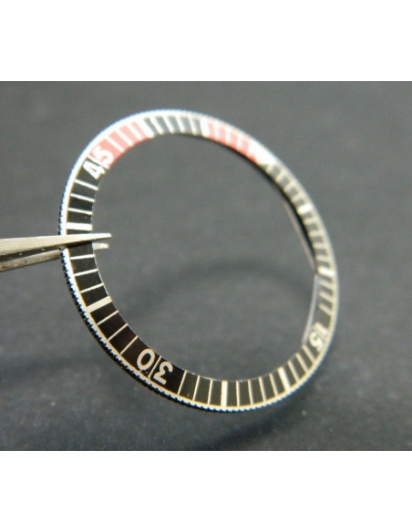 Lunette plongée noir/rouge