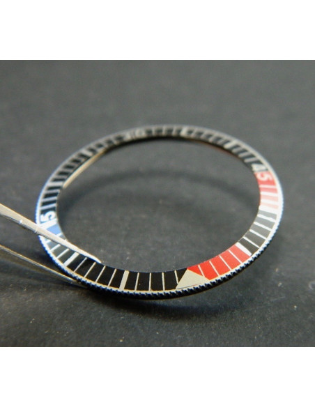 Lunette plongée noir/rouge