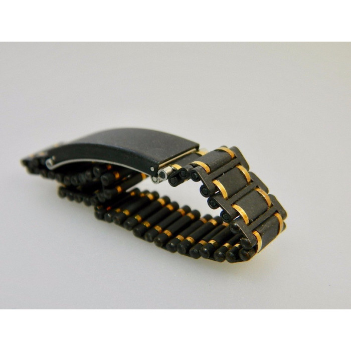 Certina-NSA bracelet acier noir
