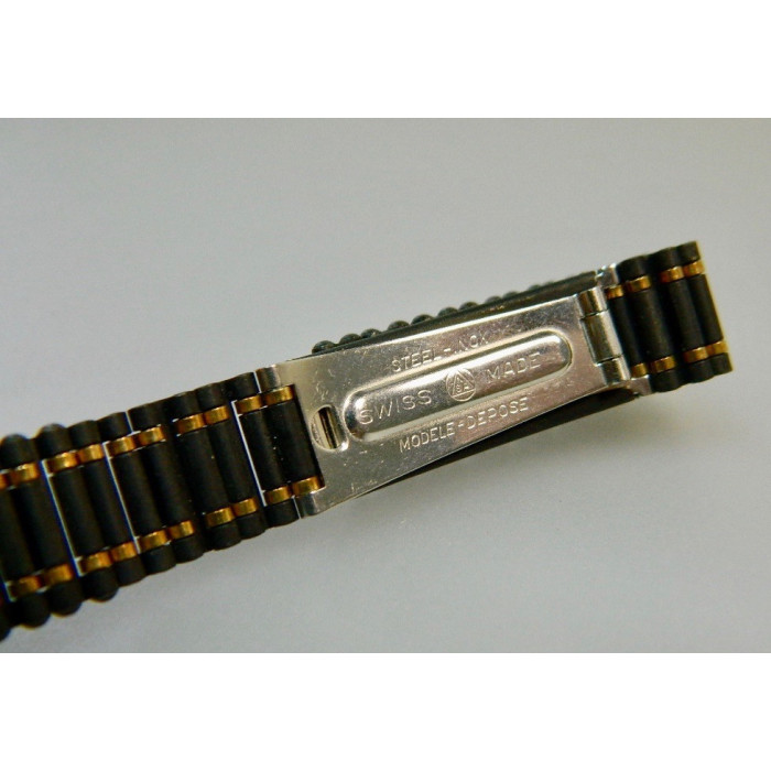 Certina-NSA bracelet acier noir