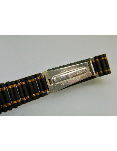 Certina-NSA bracelet acier noir