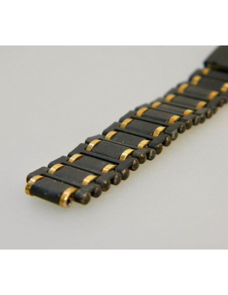 Certina-NSA bracelet acier noir