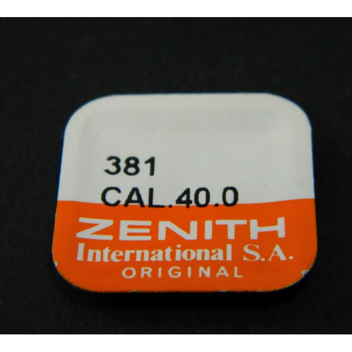 Zenith 40.0-381 Ultraflex kif sous