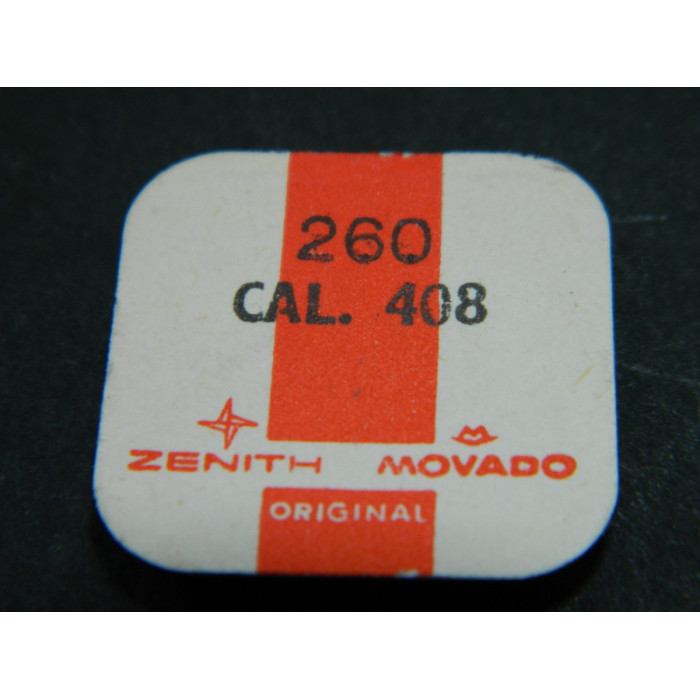 Zenith 408-260 Roue de minuterie
