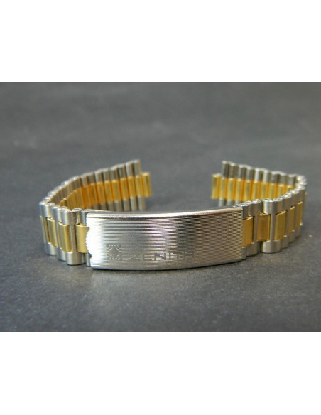 Zenith-NSA Bracelet or/acier