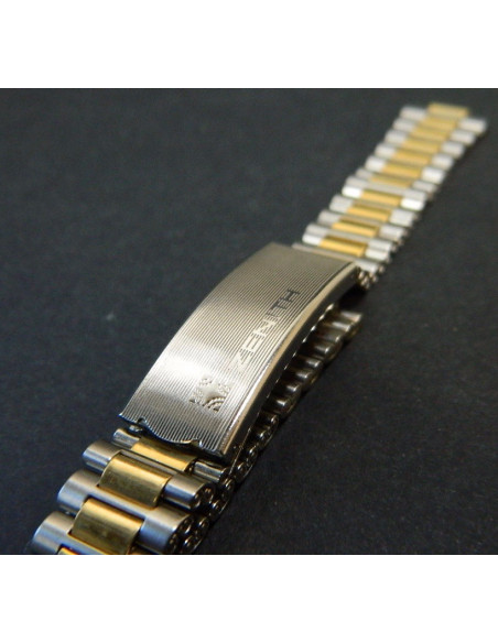 Zenith-NSA Bracelet or/acier