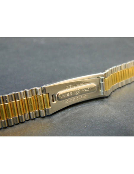 Zenith-NSA Bracelet or/acier