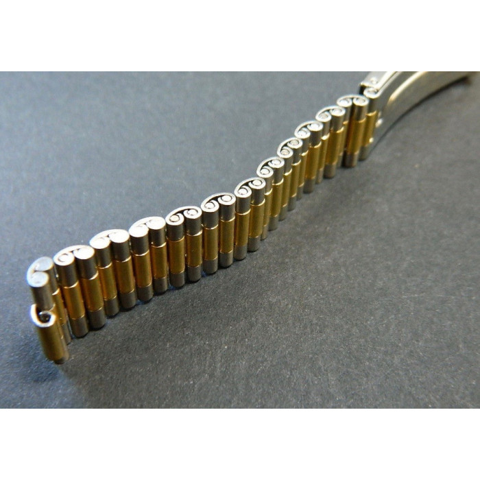 Zenith-NSA Bracelet or/acier