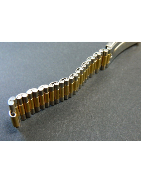 Zenith-NSA Bracelet or/acier