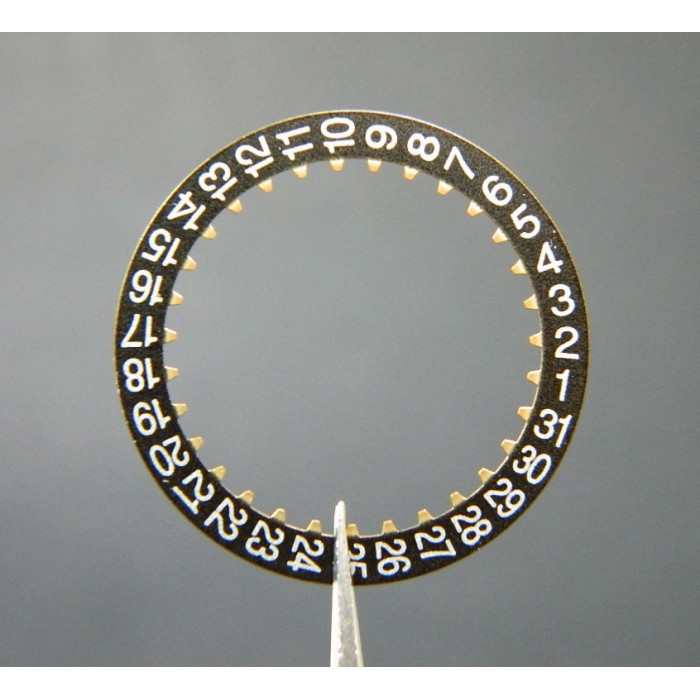 Zenith 670 Disque de quantième noir