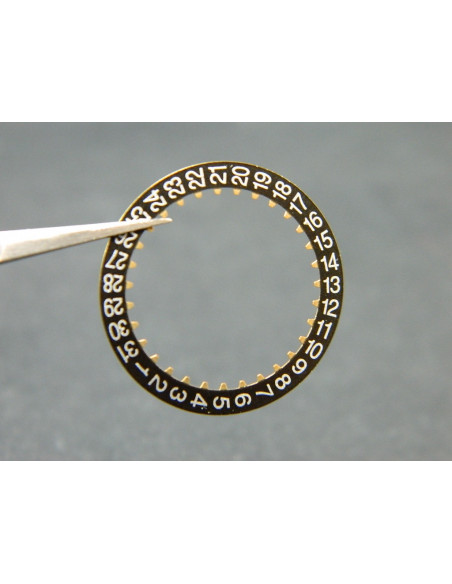 Zenith 670 Disque de quantième noir