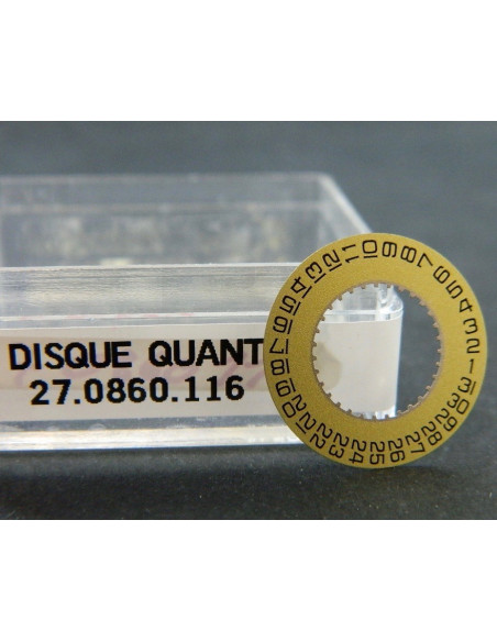 Zenith 116 Disque de quantième