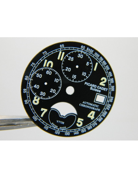 Picard Cadet - Valjoux 7758 cadran