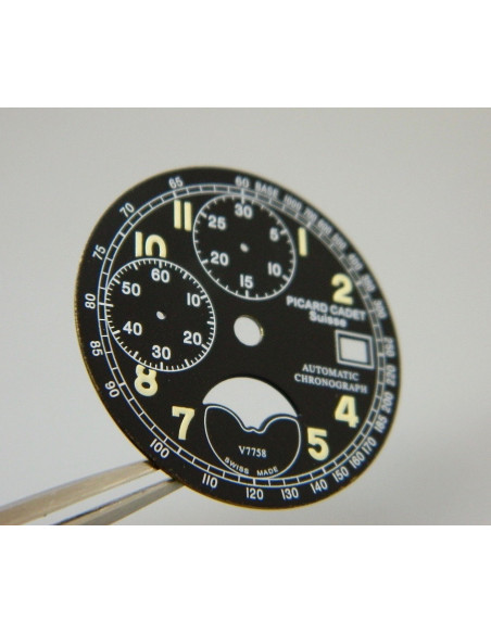 Picard Cadet - Valjoux 7758 cadran