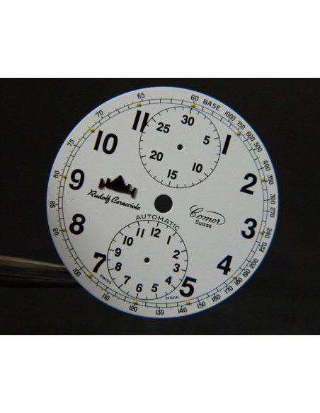 Comor - Rudolph Coracciola cadran blanc