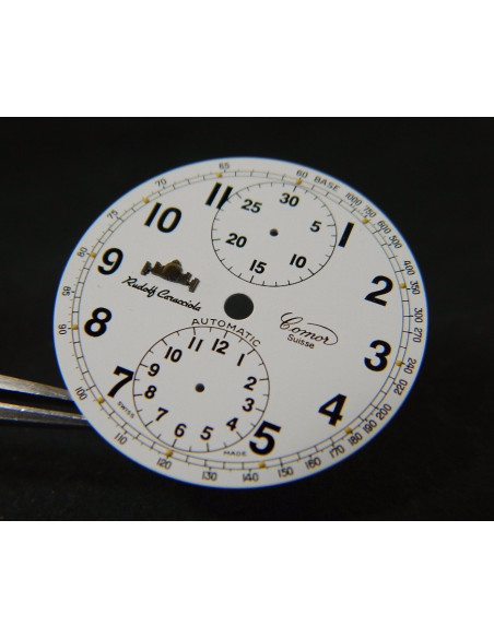 Comor - Rudolph Coracciola cadran blanc