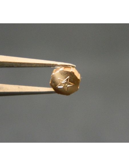 Zenith couronne étoile or rose