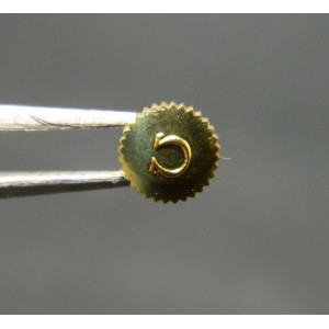 Omega couronne anti-poussiere or jaune