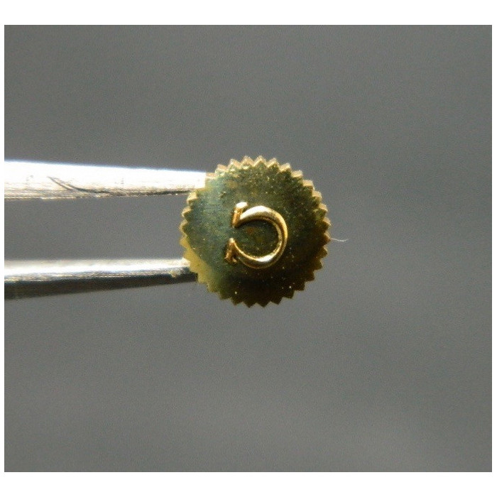 Omega couronne anti-poussiere or jaune