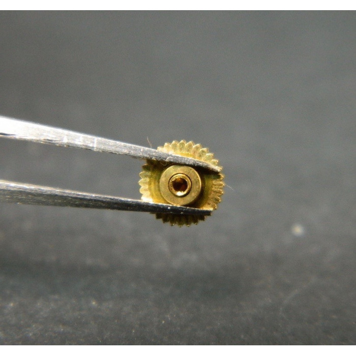 Omega couronne anti-poussiere or jaune