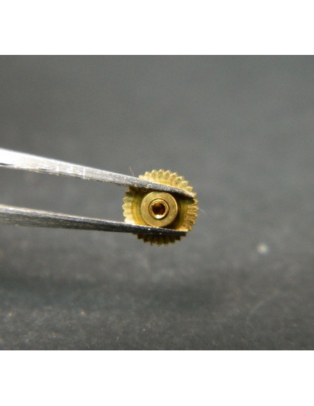 Omega couronne anti-poussiere or jaune