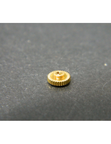 Omega couronne anti-poussiere or jaune