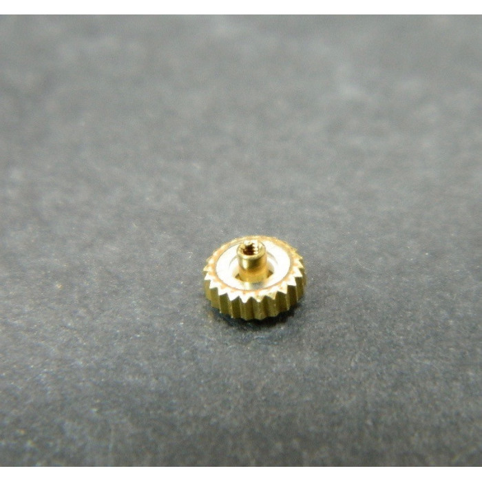 Movado couronne dorée jaune 4,60mm