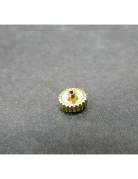 Movado couronne dorée jaune 4,60mm