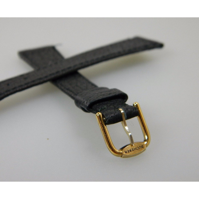Bucherer bracelet cuir 15mm