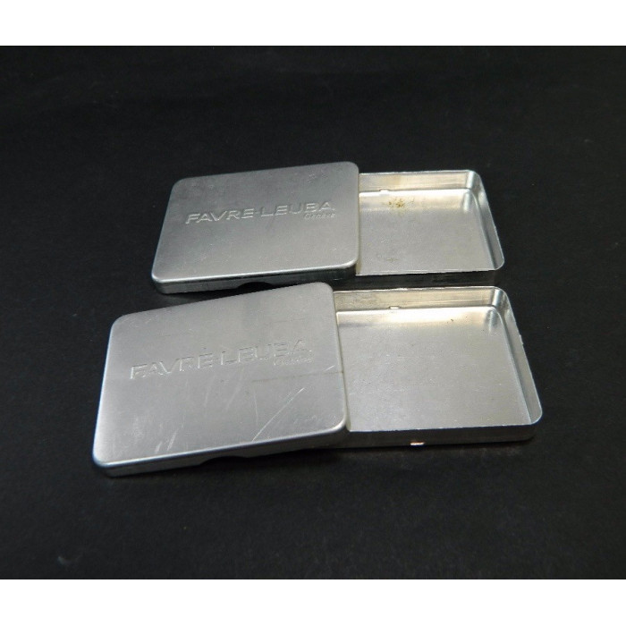 Favre-Leuba 2 boîtes aluminium