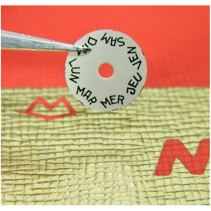 Movado Calendolux disque des jours