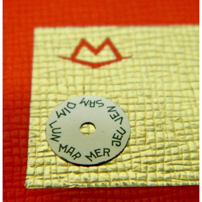 Movado Calendolux disque des jours